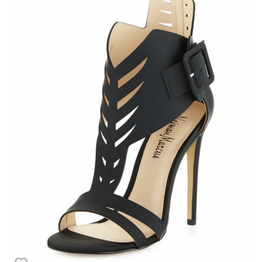 Black Gladiator shoe